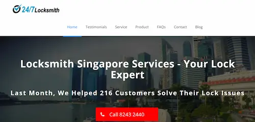 24/7 Locksmith - Door Repair Singapore