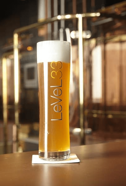 33.1 Blond Lager from LeVeL33 - Draft Beer Singapore (Credit: LeVeL33) 