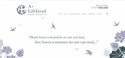A.Lifegrad Funeral Service - Funeral Services Singapore 