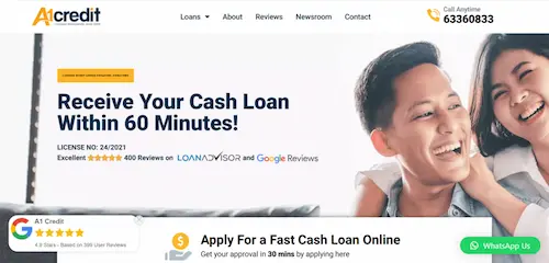 A1 Credit - Payday Loan Singapore