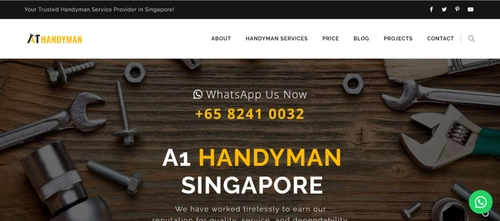 A1 Handyman - Curtain Rod Singapore (Credit: A1 Handyman)  