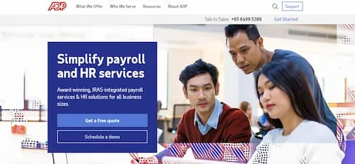 ADP - Payroll Services Singapore (Credit: ADP)