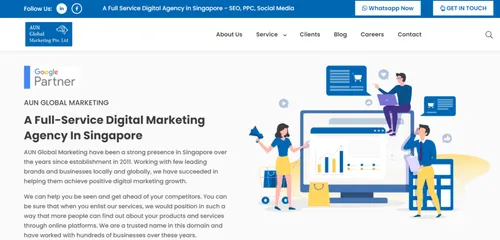 AUN Global Marketing - SEO Agency Singapore (Credit: AUN Global Marketing)