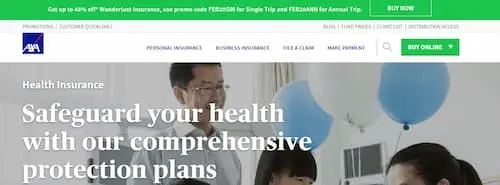 AXA - Singapore Health Insurance