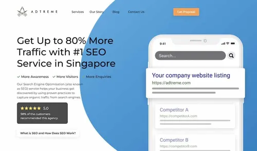 Adtreme - SEO Agency Singapore (Credit: Adtreme) 