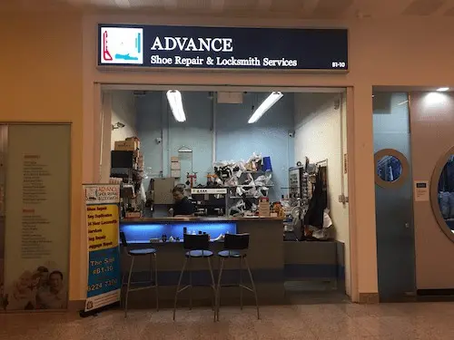 Advance Shoe Repair and Locksmith - Shoe Repair Singapore