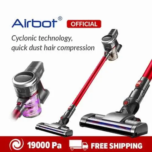 Airbot Supersonics Fluffy Cordless Vacuum Cleaner - Handheld Vacuum Cleaner Singapore