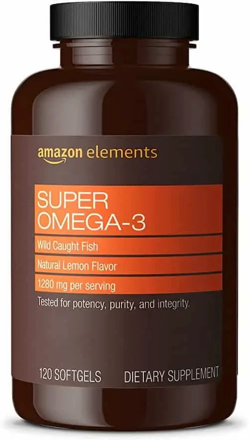 Amazon Elements Super Omega-3 with Lemon Flavor - Fish Oil Singapore