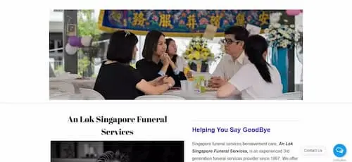 An Lok Funeral Services - Funeral Services Singapore 