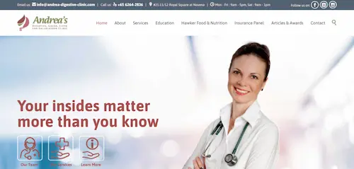 Andrea's Digestive Clinic - Gastroenterologist Singapore 