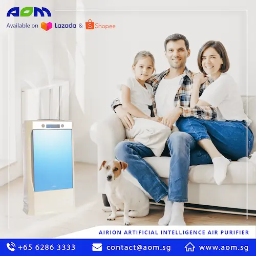 Artificial Intelligent Portable Air Purifier – Airion SA9500 - Air Purifier Singapore 