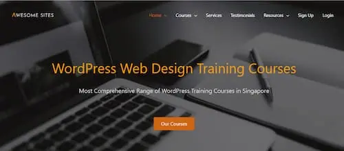 Awesome Sites - Web Design Course Singapore