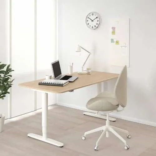 BEKANT Sit Stand Desk - Sit Stand Desk Australia (Credit: BEKANT)