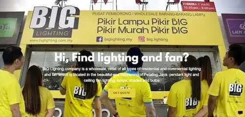 BIG Lighting - Lighting Stores KL Selangor