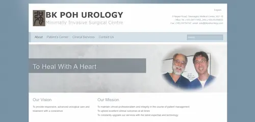 BK Poh Urology Centre - Urologists Singapore