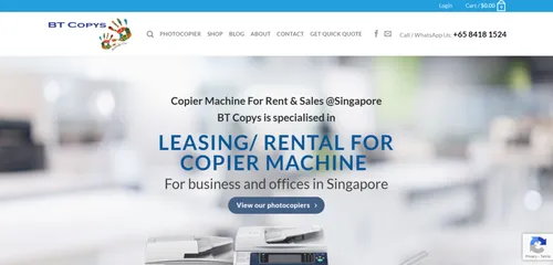 BT Copys - Copier Rental Singapore (Credit: BT Copys) 