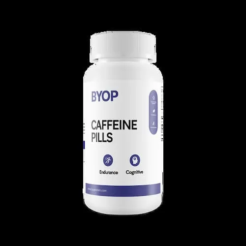 BYOP Caffeine Pills – Gym Supplements Singapore (Credit: BYOP)