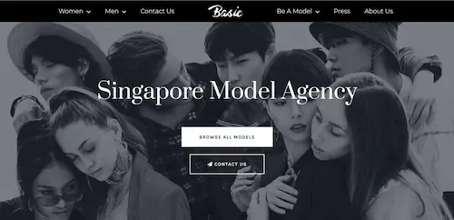 Basic Models Management - Model Agency Singapore