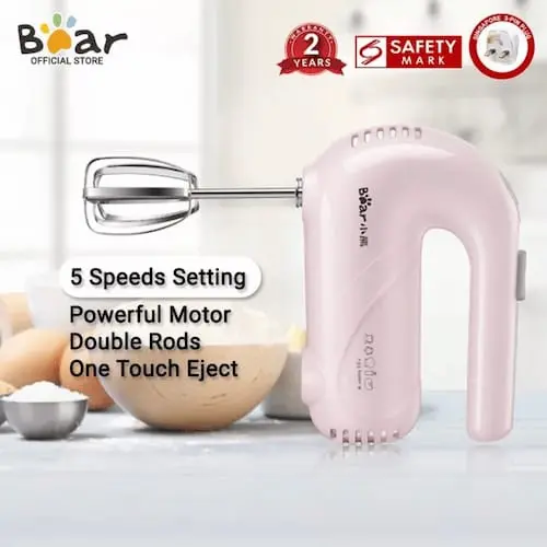 Bear Hand Mixer DDQ-A01G1 - Hand Mixer Singapore