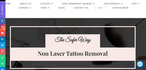 Beauty Recipe Aesthetics - Tattoo Removal Singapore (Credit: Beauty Recipe Aesthetics) 