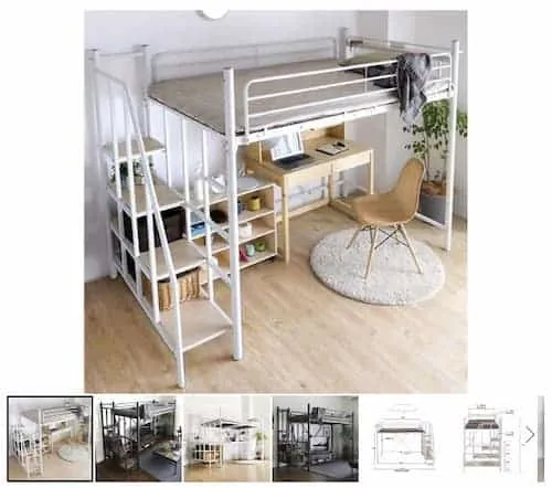 BedandBasics - Loft Bed Singapore (Credit: BedandBasics)