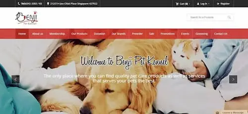 Benji Pet Kennel - Pet Shop Singapore