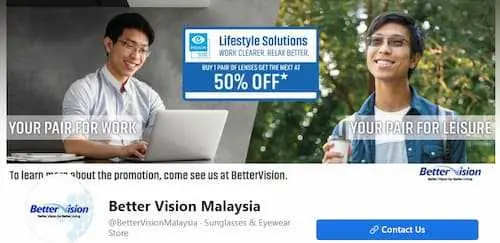 Better Vision Malaysia - Optical Shops KL Selangor