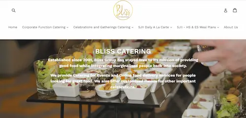 Bliss Catering - Catering Singapore