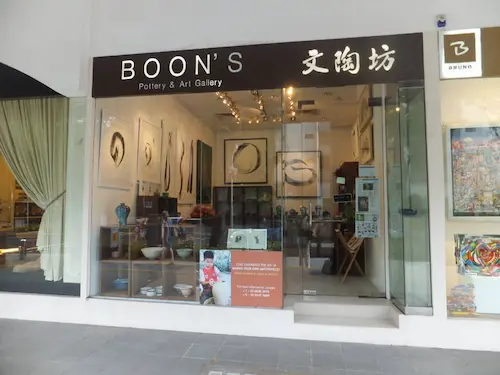 Boon’s Pottery - Pottery Class Singapore