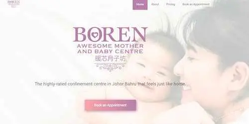 Boren Awesome Mother and Baby Centre AMBC - Confinement Centre Johor Bahru