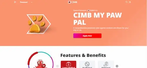 CIMB My Paw Pal- Singapore Pet Insurance 