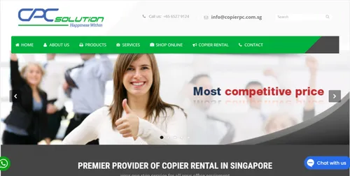 CPC Solution - Copier Rental Singapore (Credit: CPC Solution) 