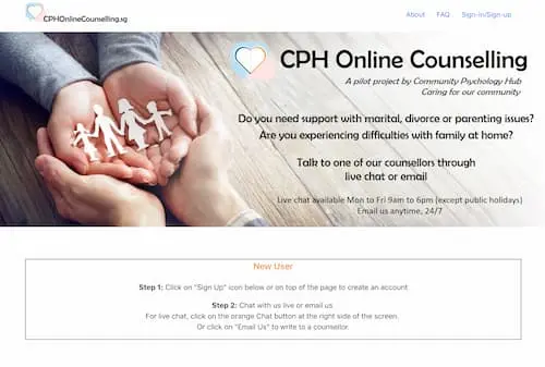 CPH Online Counseling - Marriage Counselling Singapore