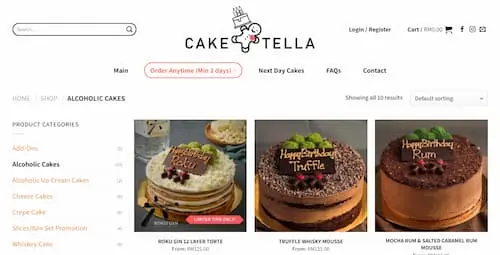 Caketella - Cake Delivery KL Selangor