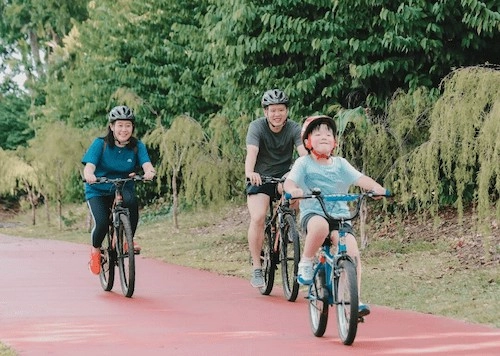 Changi Airport Connector - Cycling Routes Singapore (Credit: Nparks)