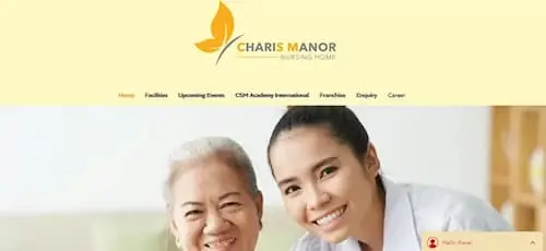 Charis Manor Nursing Home - Singapore Elderly Care