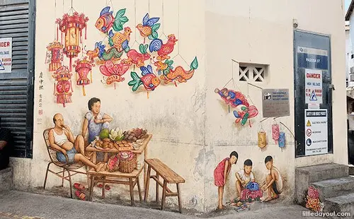 Chinatown Complex - Wall Art Singapore 