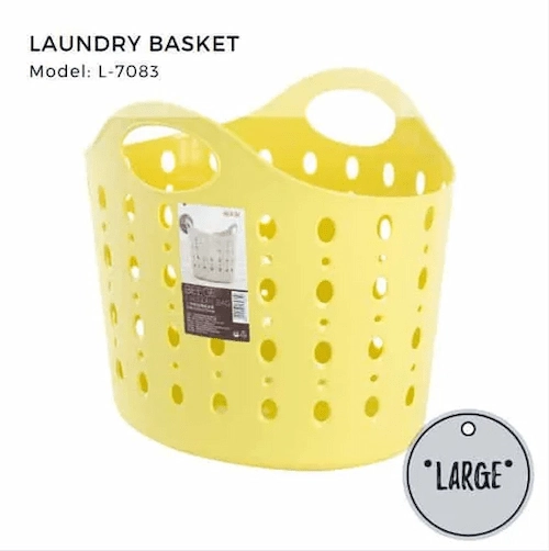 Citylife Round Laundry Basket - Laundry Basket Singapore (Credit: Citylife)