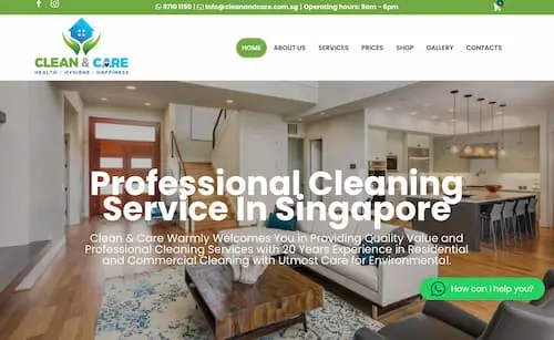 Clean & Care - Cleaning Services Singapore