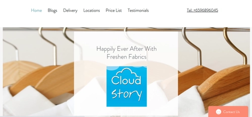 Cloud Story - Dry Cleaning Singapore (Credit: Cloud Story) 