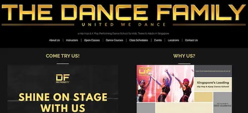 DF Academy- Dance Studios Singapore