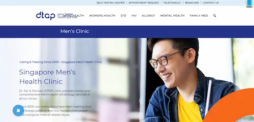 DTAP Clinic - Men's Health Clinic Singapore