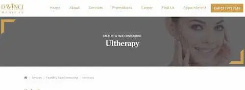 Da Vinci Clinic  - Ultherapy KL Selangor 