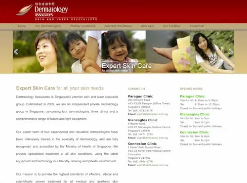 Dermatology Associates - Acne Scar Treatment Singapore