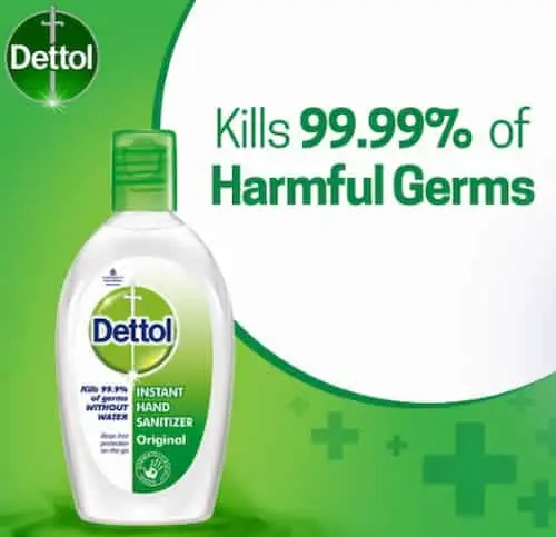 Dettol Anti-Bacterial Hand Sanitizer - Hand Sanitizers Singapore