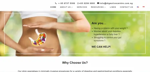 Digestive Centre - Gastroenterologist Singapore 