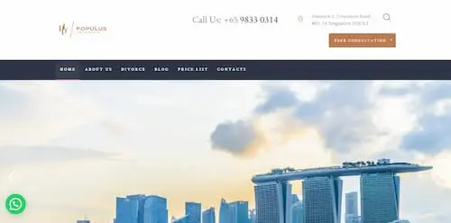 Divorce Lawyer SG Populus Law Corporation- Family Lawyers Singapore 