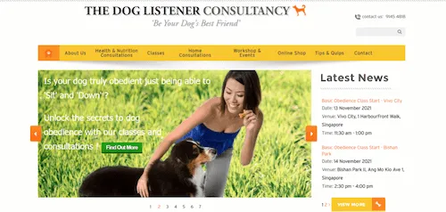 Dog Listener Consultancy - Dog Training Singapore (Credit: Dog Listener Consultancy) 