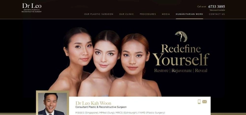 Dr Leo Plastic & Reconstructive Surgery - Double Eyelid Surgery Singapore (Credit: Dr Leo Plastic & Reconstructive Surgery) 