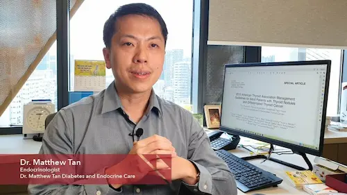  Dr Matthew Tan Diabetes and Endocrine Care - Endocrinologist Singapore